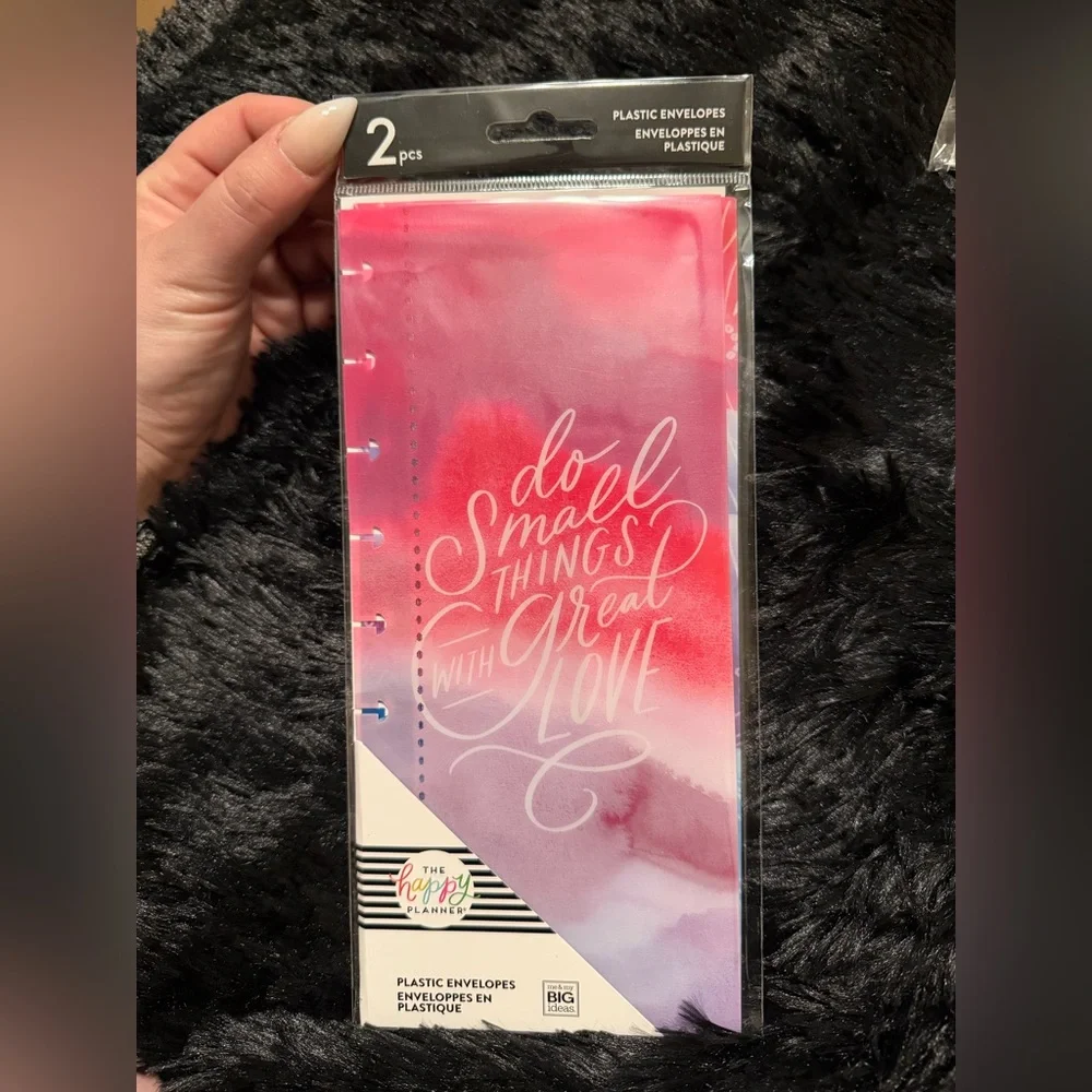 Happy Planner Plastic Envelopes Bundle